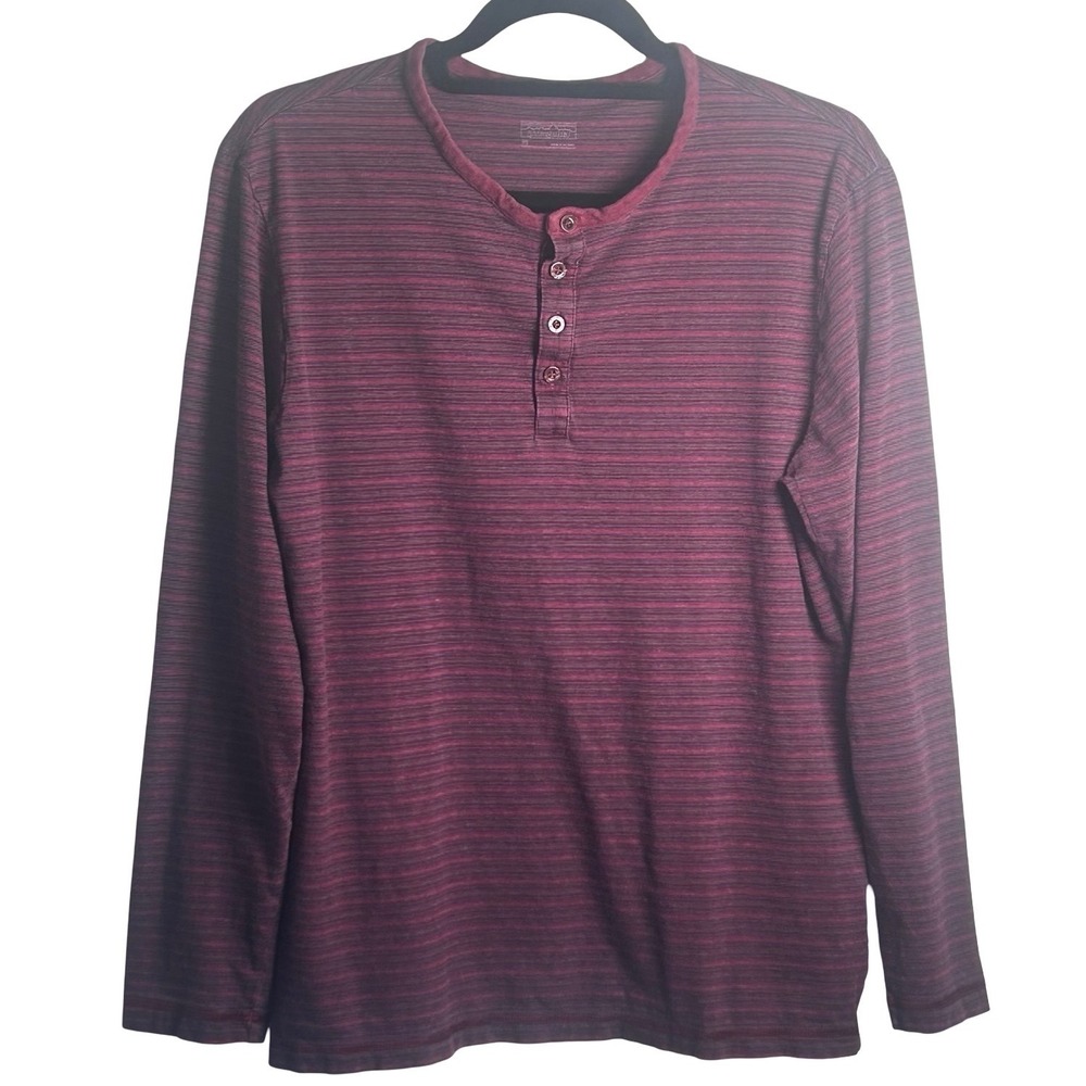 Patagonia Worn Wear Long-Sleeved Daily Henley Men's Size Medium Outdoor Gorpcore